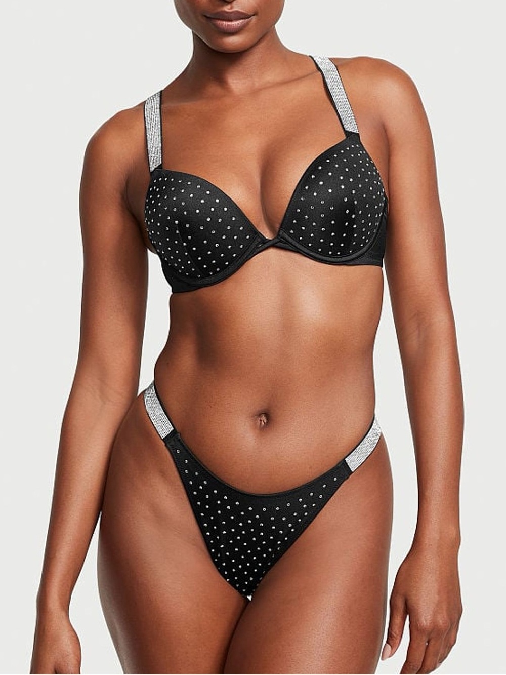 Victoria’s Secret Bombshell Rhinestone Bikini Set